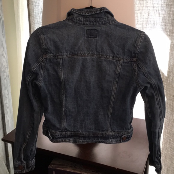 Cropped American Eagle Denim jacket, size S - Picture 4 of 7